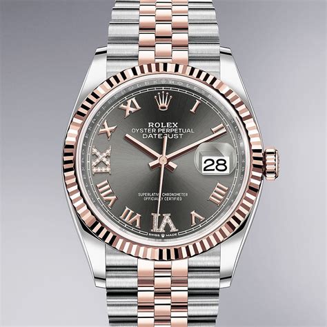 rolex rosa pastilla|Rolex Datejust 36 watch: Oystersteel and Everose gold.